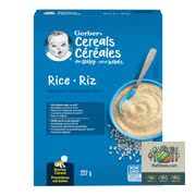 Céréales pour bébés au riz Stage 1 227 g