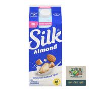 Boisson végétale à base d'amandes aromatisée à la vanille non sucrée Silk 1,89 L