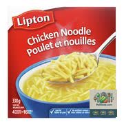 Mélange pour soupe au poulet et aux nouilles Lipton 4 un