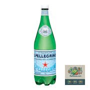 Eau minérale naturelle gazéifiée San Pellegrino 1 L