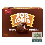 Gâteaux au chocolat fourrés à la crème à la vanille Jos Louis 6 gâteaux, 324 g