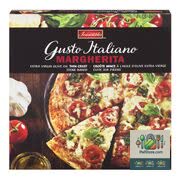 Pizza margherita à croûte mince surgelée Gusto Italiano 390 g