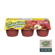 Compote de fraises et de pommes Fruitsations 6x111 g