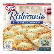 Pizza à croûte mince surgelée aux quatre fromages Ristorante 340 g