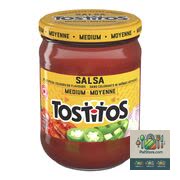 Salsa moyenne Tostitos 418 ml