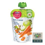 Purée de pommes et carottes biologiques Personnelle pour bébé de 6 mois 128 ml