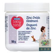 Pommade à l'oxyde de zinc pour bébé 100 g