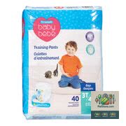 Bébé Large Training Pants for Boys 40 un