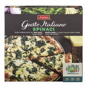 Pizza à croûte mince aux épinards surgelée Gusto Italiano 390 g