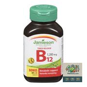 Jamieson Vitamine B12 80 comprimés à libération prolongée