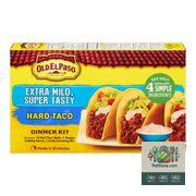 Kit dîner taco extra doux et dur 330 g