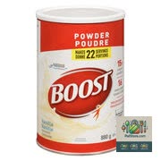 Poudre pour petit déjeuner instantané Boost saveur vanille 880 g