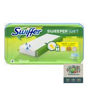 Recharges de lingettes humides parfumées WetJet Open Window Fresh, 12 unités