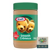 Beurre de cacahuètes crémeux Kraft 500 g