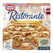 Pizza à croûte mince aux champignons surgelée Ristorante 365 g