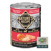 Nourriture pour chien Nature's Recipe au poulet, à la citrouille et au saumon avec grains entiers 368 g