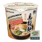 Soupe de nouilles ramyun instantanée au goût de poulet Oolongmen de Nong Shim 75 g