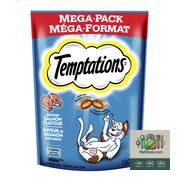 Mega Pack de friandises pour chats au goût de saumon 180 g