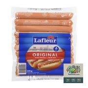 Saucisses fumées avec peau Lafleur 375 g