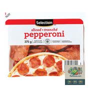 Sélection de tranches de pepperoni 375 g