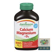 Jamieson Calcium, Magnésium et Vitamine D3 200 un