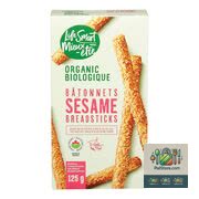 Gressins au sésame bio 125 g