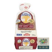 Pain de mie 100 % grains entiers avec blé germé St Méthode 550 g