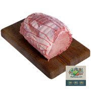 Rôti de longe de porc désossé avec côtes