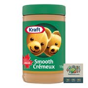 Beurre de cacahuètes crémeux Kraft 1 kg