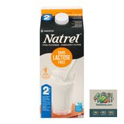 Lait sans lactose 2% finement filtré 2 L