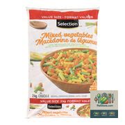 Sélection de légumes mélangés surgelés 2 kg