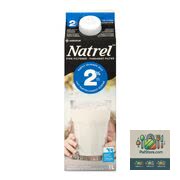 Lait 2% finement filtré 1 L