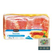 Bacon Sélection à teneur réduite en sel 375 g