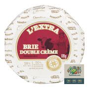 Fromage Brie Double Crème L'Extra 170 g