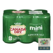 Bière au gingembre Canada Dry 6x222 mL