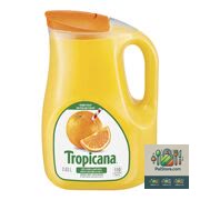 Jus d'orange maison Tropicana avec un peu de pulpe 2,63 L