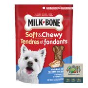 Friandises pour chiens au goût de poulet, moelleuses et moelleuses, 113 g