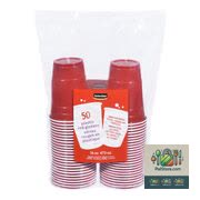 Sélection Gobelets en plastique rouge 50x480 mL