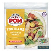 Tortillas à la farine Pom Large 10 un