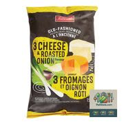 Chips à l'ancienne Irresistibles aux 3 fromages et oignons rôtis 150 g