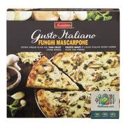 Pizza à croûte mince aux champignons et au mascarpone surgelée Gusto Italiano 350 g