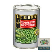 Le Sieur Tender Green Peas 398 mL