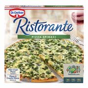 Pizza à croûte mince aux épinards surgelée Ristorante 390 g