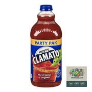 Clamato Le cocktail original de tomates et de palourdes 2,54 L