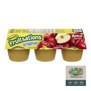 Fruitsations Compote de pommes originale 6x113 g